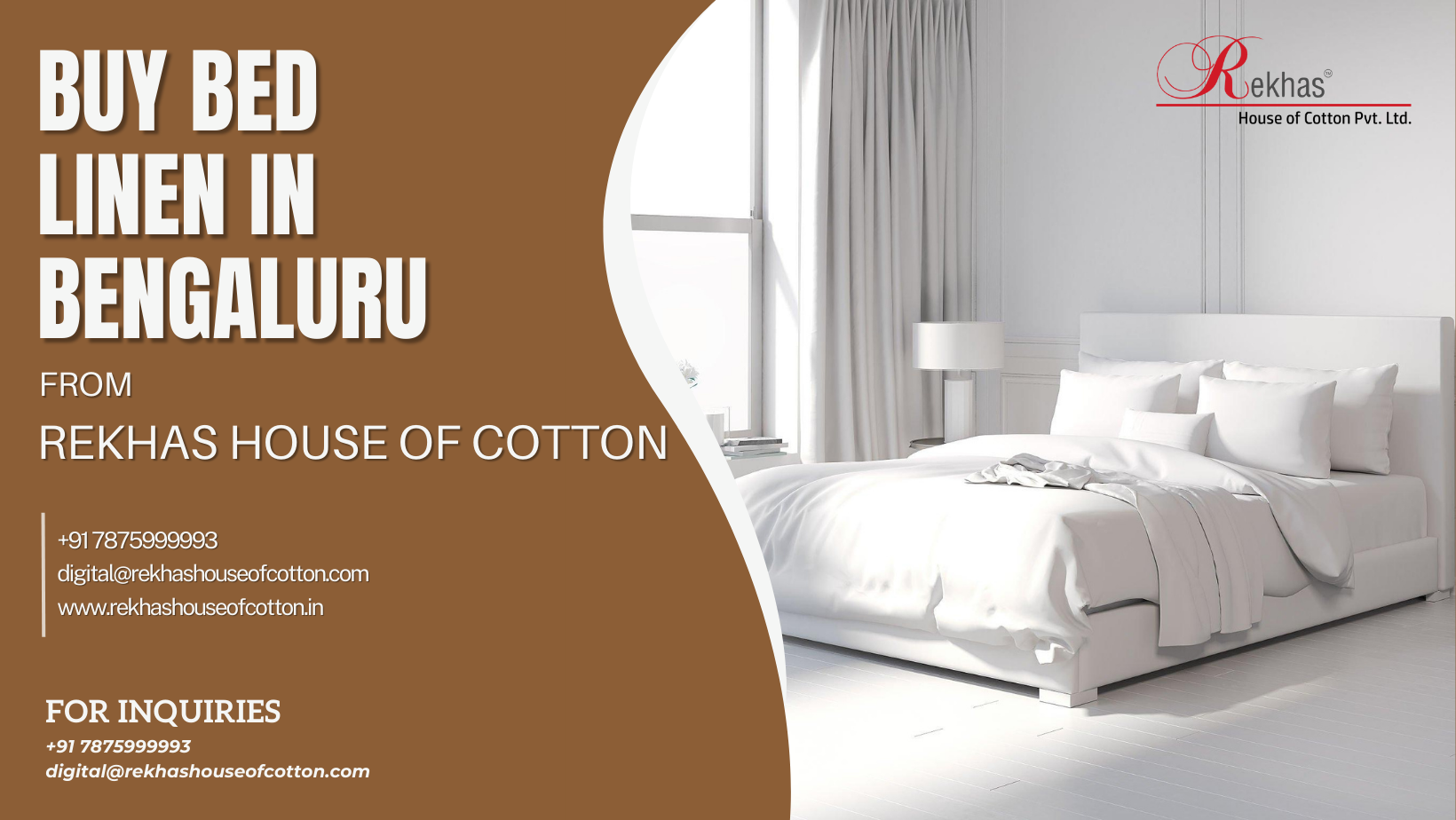 Buy Bed Linen in Bengaluru from Rekhas House of Cotton at cheap and affordable price