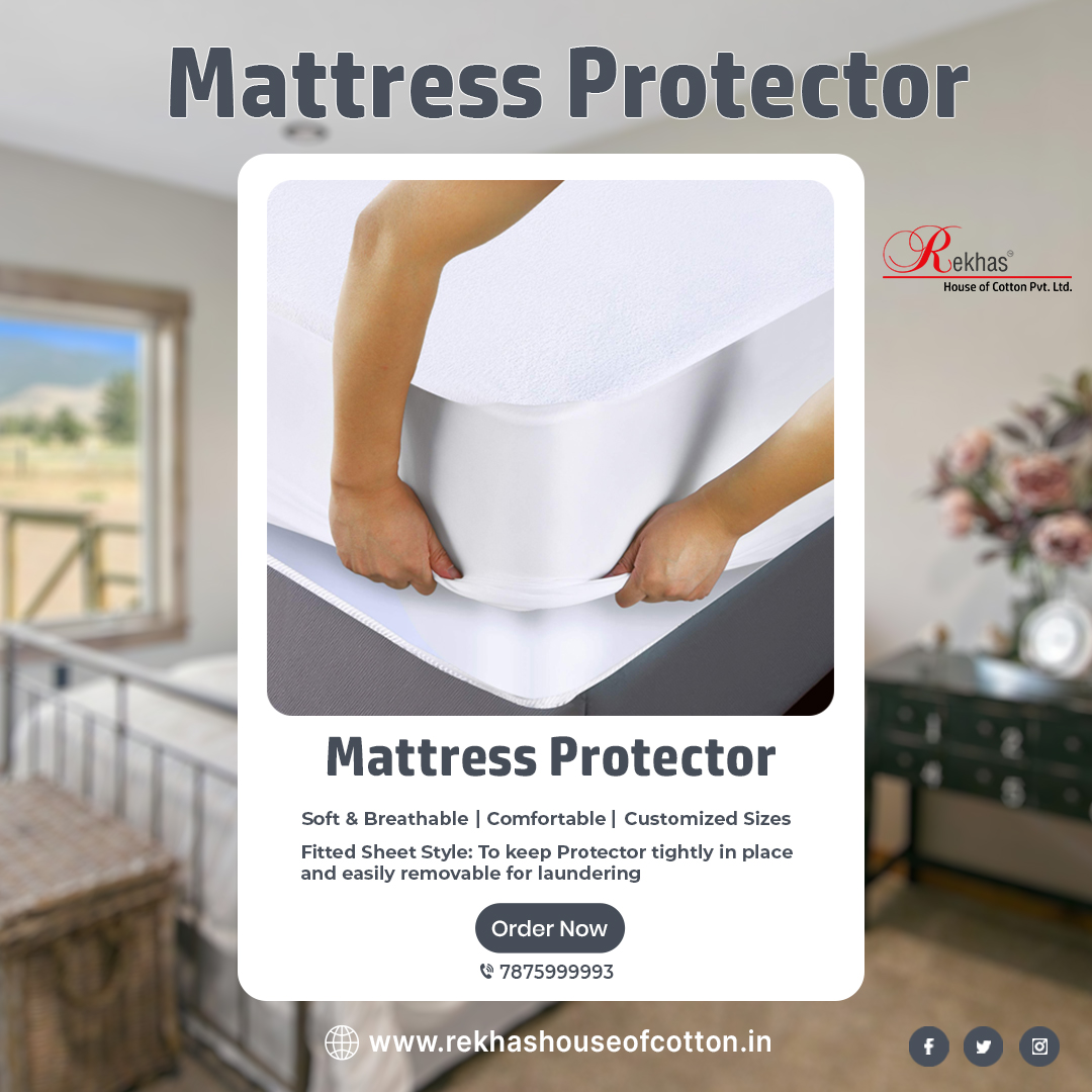 Mattress Protectors in Margao-Goa from Rekhas House of Cotton - Leading Manufacturers & Suppliers of Bed & Bath Linen